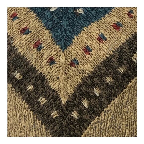 Liz Claiborne Vintage Linen Cotton Sleeveless V-Neck Sweater Size Large - Picture 8 of 16